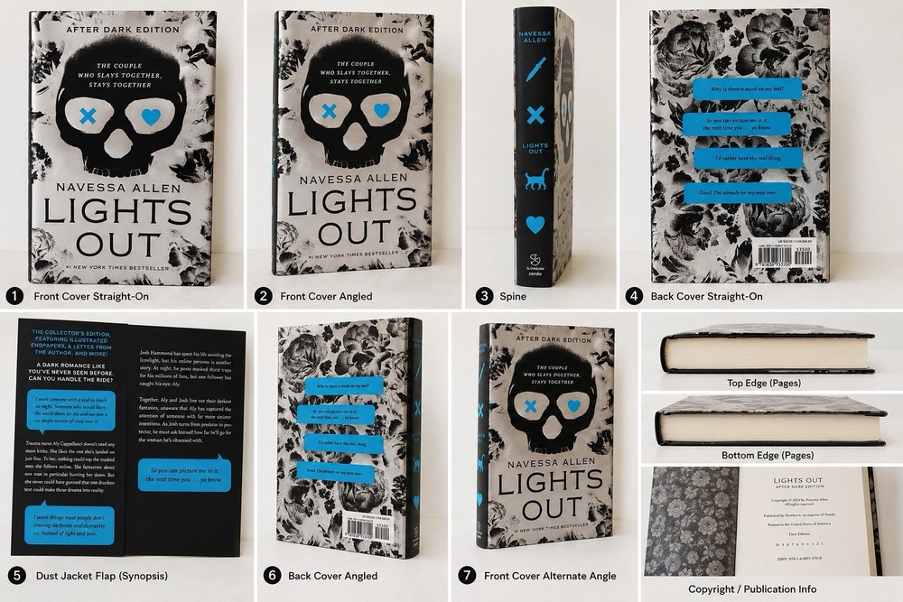 Lights Out After Dark Edition by Navessa Allen Hardcover Book