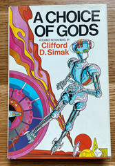 A Choice of Gods by Clifford D. Simak HC (1972) BCE Mike Hinge Very Good