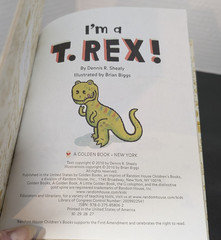 Little Golden Book I’m a T. Rex!