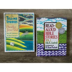 Read-Aloud Bible Stories Tell-Me Stories Vol 1 Ella K Lindvall Hardcover 2 Book