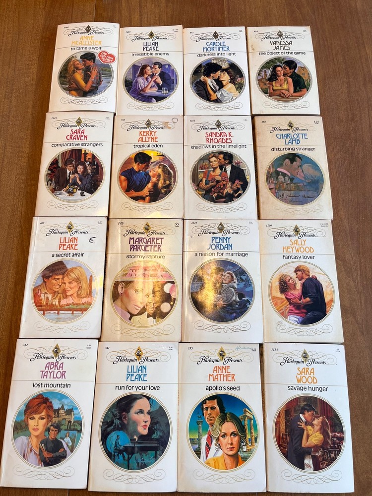 Harlequin Presents Lot of 16 (See Photos for Titles)