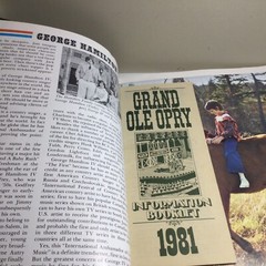 Grand Ole Opry WSM Picture-History Book 50th Anniversary Issue 1976 156 pages
