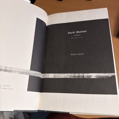 First Edition 1st Printing Dark Matter by Blake Crouch Hardcover