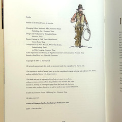 G. Harvey The Western Series 2001 Hardcover Art Book