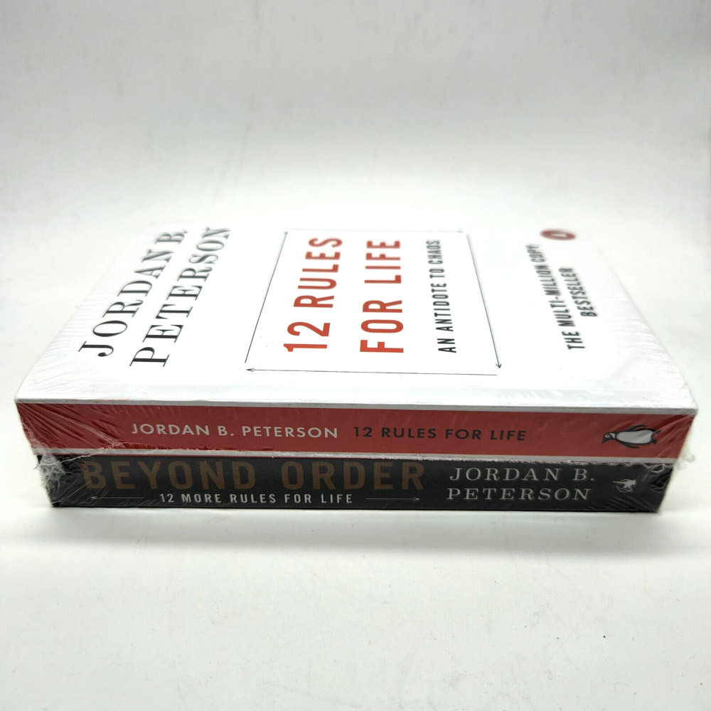12 Rules for Life + Beyond Order Paperback Penguin by Jordan B. Peterson – NEW