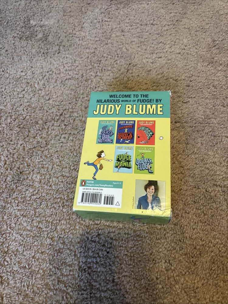 Judy Blume’s Fudge Box Set by Judy Blume (2007, Box or Slipcased / Digest…