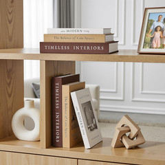 Beautiful Decorative Books, Set of 3 Stackable Fake Books for Coffee Table, Shel