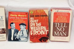 Lot of 12 Vintage Paperbacks, 1960s Copyrights, No Duplicates, B529