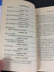 Hypnotism Revealed Melvin Powers 1951 Eighth Edition – Kreskin collection