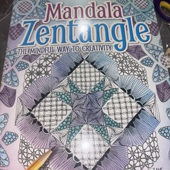 Mandala Zentangle by Jane Marbaix (2015, Trade Paperback)