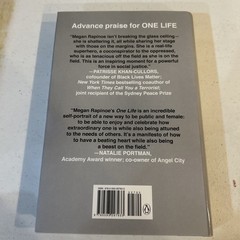 ONE LIFE BY MEGAN RAPINOE HARDCOVER BOOK NOT SIGNED LIKE NEW SOCCER STAR