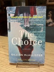 The Choice by Gillian McAllister Paperback Book Novel 2020