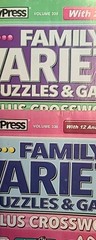 Lot of 7-5 PP GOOD TIME Easy/Fun VARIETY PUZZLES +2 Family Variety Puzzles/Games