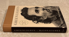 Greenlights by Matthew McConaughey, First Edition 2020 Hardcover Book, Crown NY