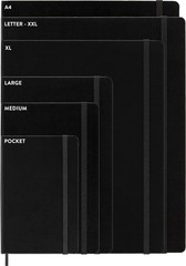 Moleskine Cahier Journals, Soft Cover, XL (7.5″ x 9.5″) Ruled/Lined, Black, 1…