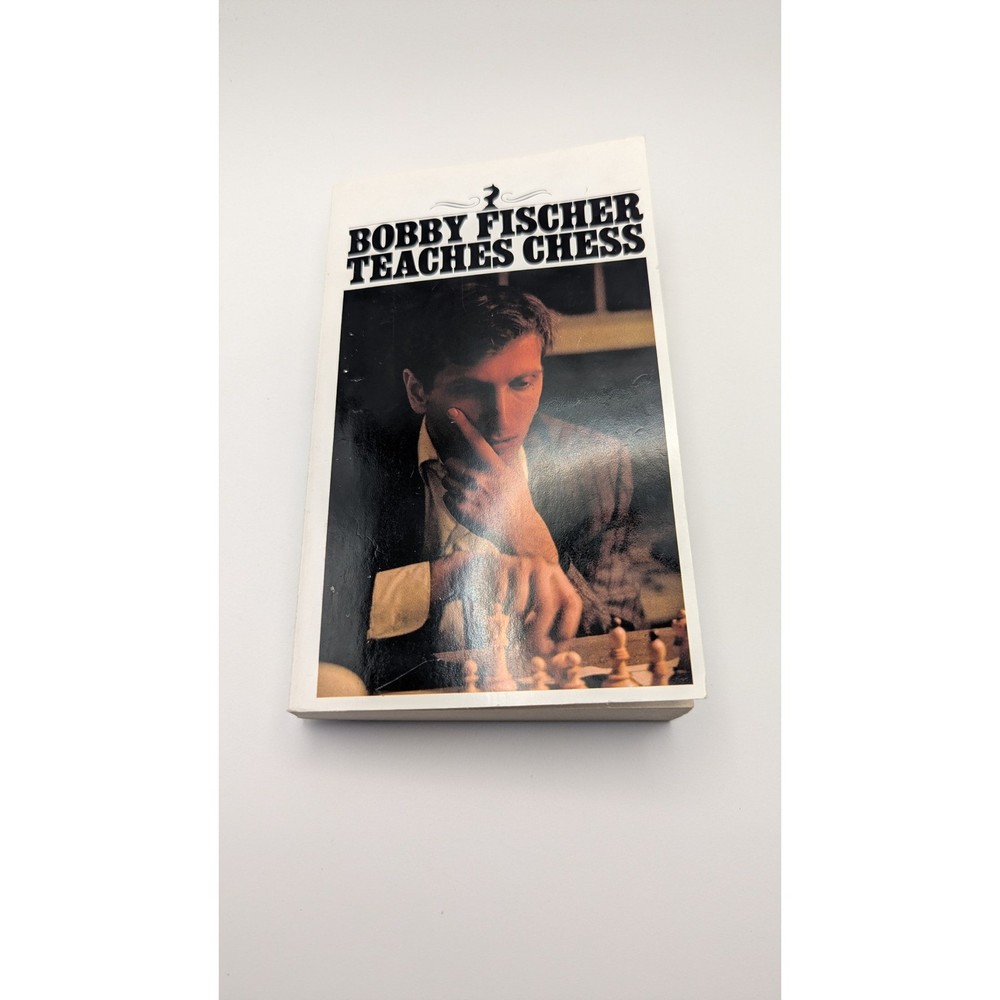 Bobby Fischer Teaches Chess Bantam Books Paperback Strategy Guide 1972 Vintage