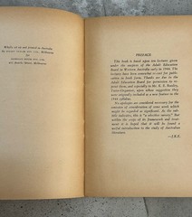 Creative Writing In Australia By John K Ewers First Editon 1945