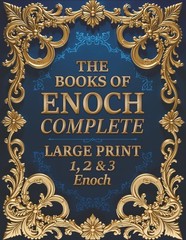 The Books of Enoch Complete LARGE PRINT (Illustrated): 1, 2 & 3 Enoch With Authe