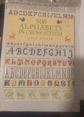 500 Alphabets in Cross Stitch by Hasler, Julie S. Hardback Book The Fast Free