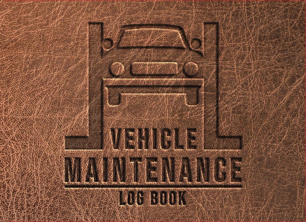 Vehicle Maintenance Log Book – Automotive Service Record Book