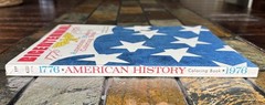 Vintage 1970’S BICENTENNIAL 1776 – 1976 AMERICAN HISTORY COLORING BOOK unused