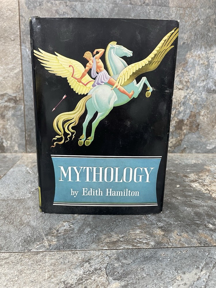 Mythology By Edith Hamilton – 1st Edition 1942 – HC/DJ