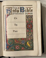 Vintage Holy Bible RSV 1962 World Publishers Reference Large Print Illustrated