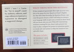 STET! Dreyer’s English Game: Language Lovers, Grammar Geeks & Bibliophiles
