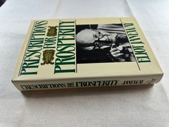 Prescriptions for Prosperity Eliot Janeway 1983 First Printing Economics Times