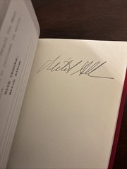 SIGNED Mitch Albom THE FIVE PEOPLE YOU MEET IN HEAVEN 1st Edition 1st Printing