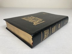 PROPHECY STUDY HOLY BIBLE NKJV JOHN HAGEE BONDED LEATHER GILT EDGING 1997 VGC!