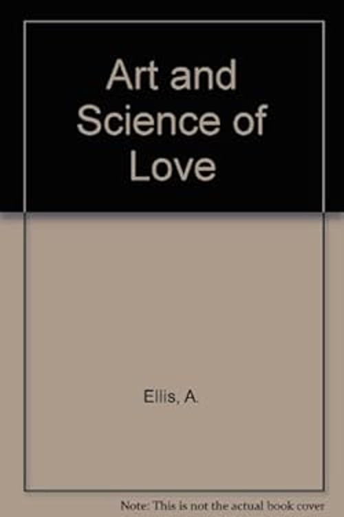 Art and Science of Love Hardcover Albert Ellis