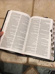 1995 NASB Bible | Black Bonded Leather | Thumb-Indexed NASB Bible