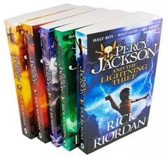 Percy Jackson 5 Books Collection Paperback Box Set – Ages 9-14 – By Rick Riordan