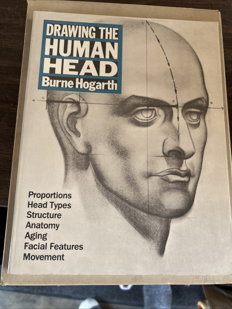 Drawing the Human Head – Paperback By Hogarth, Burne – VERY GOOD