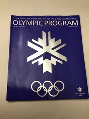 2002 Salt Lake Winter Games Olympic Program, 138 Pages Of Oly Info