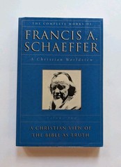 Complete Works of Francis Schaeffer Christian Worldview 5 Vol Set 1985 PB VG