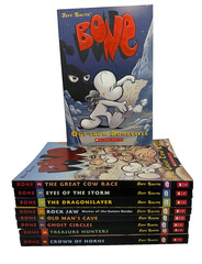 Jeff Smith Vol 1-9 Bone Complete Comic Series Set Graphix Scholastic Lot Graphic