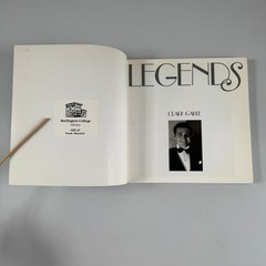 Legends Clark Gable 1986 First American Edition Vintage Paperback Little Brown