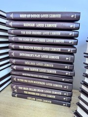 Louis L’Amour Leatherette Hardcover Books (Sold Individually) Read description!!