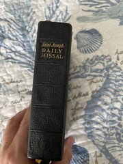 Saint Joseph Daily Missal 1961 Rev. Hugo H. Hoever Confraternity Version 1060-ss