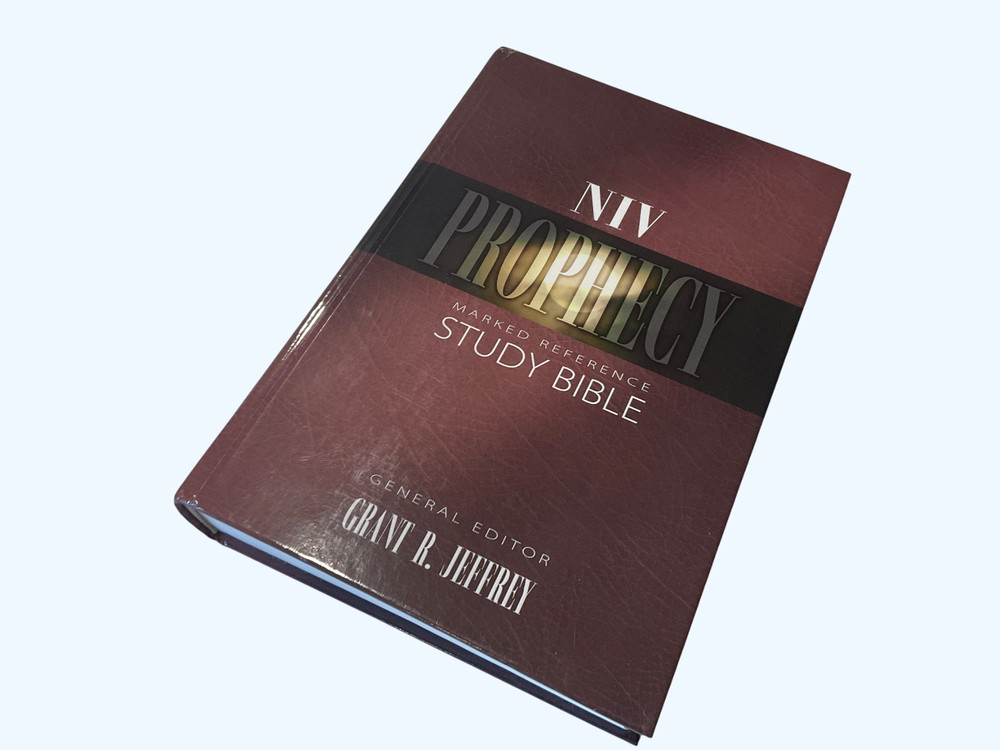NIV Prophecy Marked Reference Study Bible 1998 Hardcover 1984