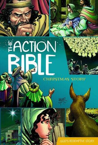 The Action Bible Christmas Story – Unknown Binding – VERY GOOD