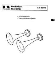 KAWASAKI ZN1300 Motorcycle Technical Training Manual 1984, BINDING – COVERED