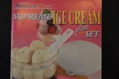 Culinare ROCKET CHEF Supreme Ice Cream „RECIPE & INSTRUCTION BOOKLET” 31 Pages