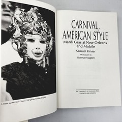 Carnival American Style by Samuel Kinser – 1990 First Edition