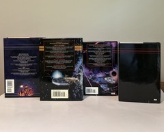 STAR WARS Book Lot Of 4, Hardcover, Two 1st Editions 1993 – 1995 Jedi Crystal