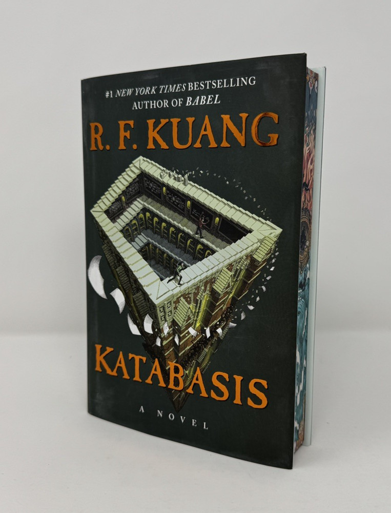 Katabasis by R. F. Kuang ~ NEW Limited First Edition HC, Stenciled Edges (2025)