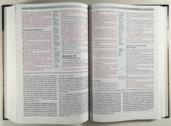 KJV Prophecy Study Bible Hardcover Tim LaHaye AMG Publishers Red Letter Like New