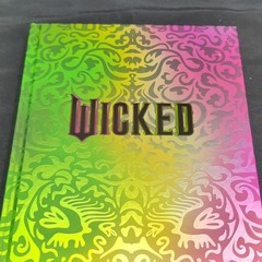 Wicked Hardcover Illustrated Book, English Film/TV Adaptation